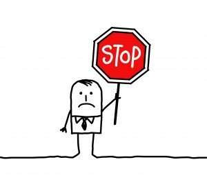 stop - to be a successful network marketer
