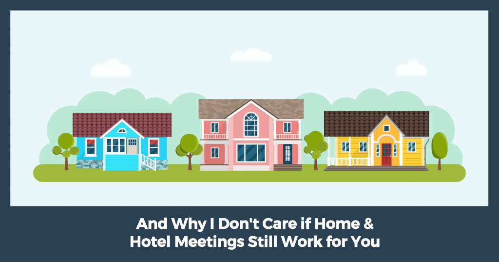 Traditional network marketing business and why you should ditch the home and hotel